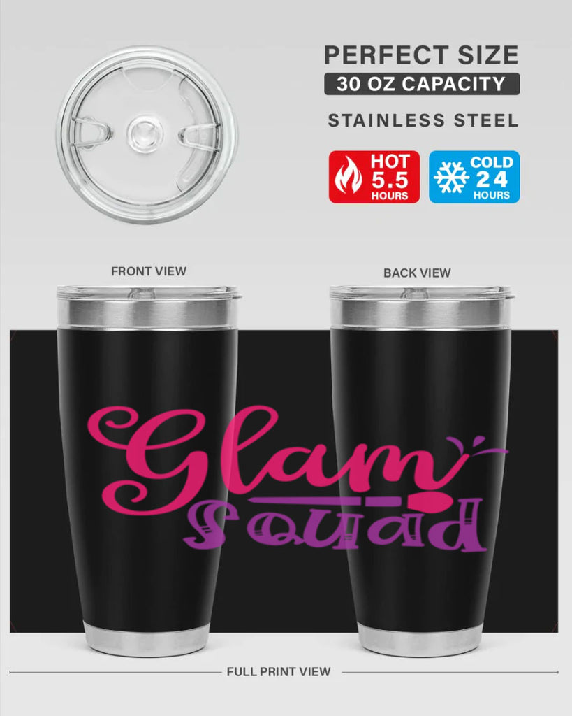 Glam Squad Style 237#- make up- Tumbler