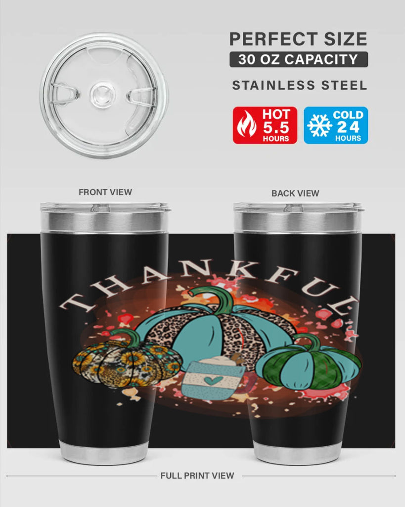 Happy Thanksgiving 247#- fall- Tumbler