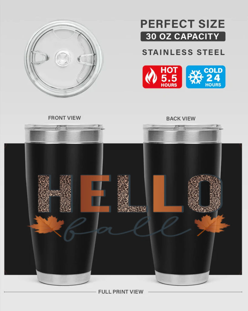 Hello Fall 272#- fall- Tumbler