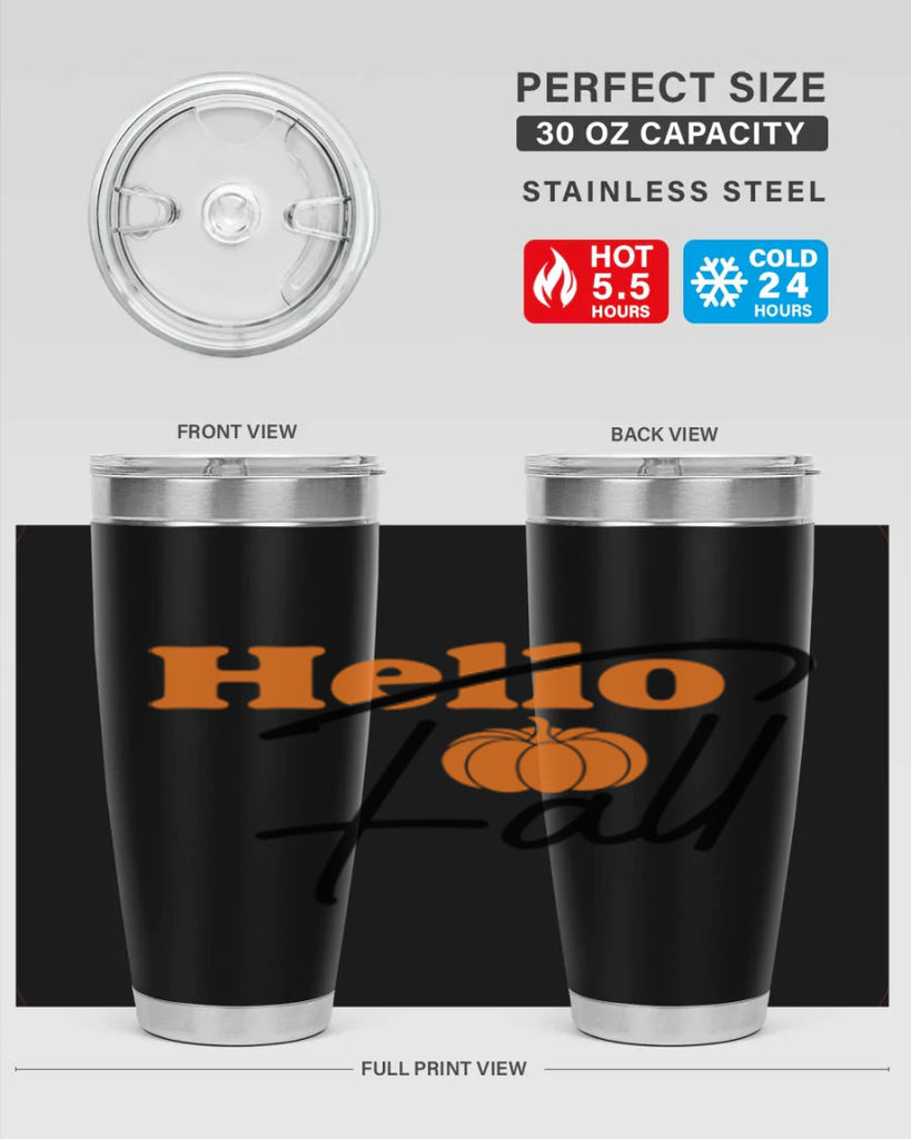 Hello Fall 279#- fall- Tumbler