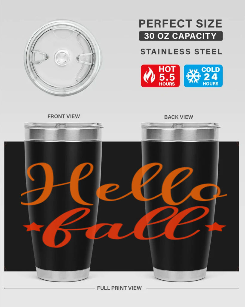 Hello Fall Design 278#- fall- Tumbler