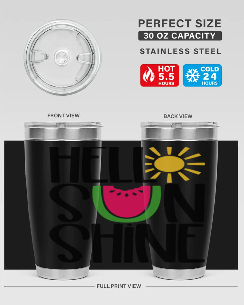 Hello Sunshine Style 37#- summer- Tumbler