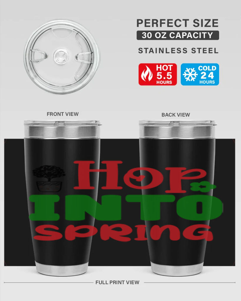 Hop into Spring 251#- spring- Tumbler