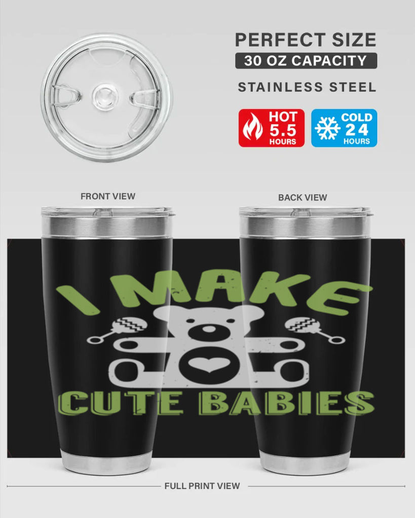 I make cute babies Style 218#- baby- tumbler