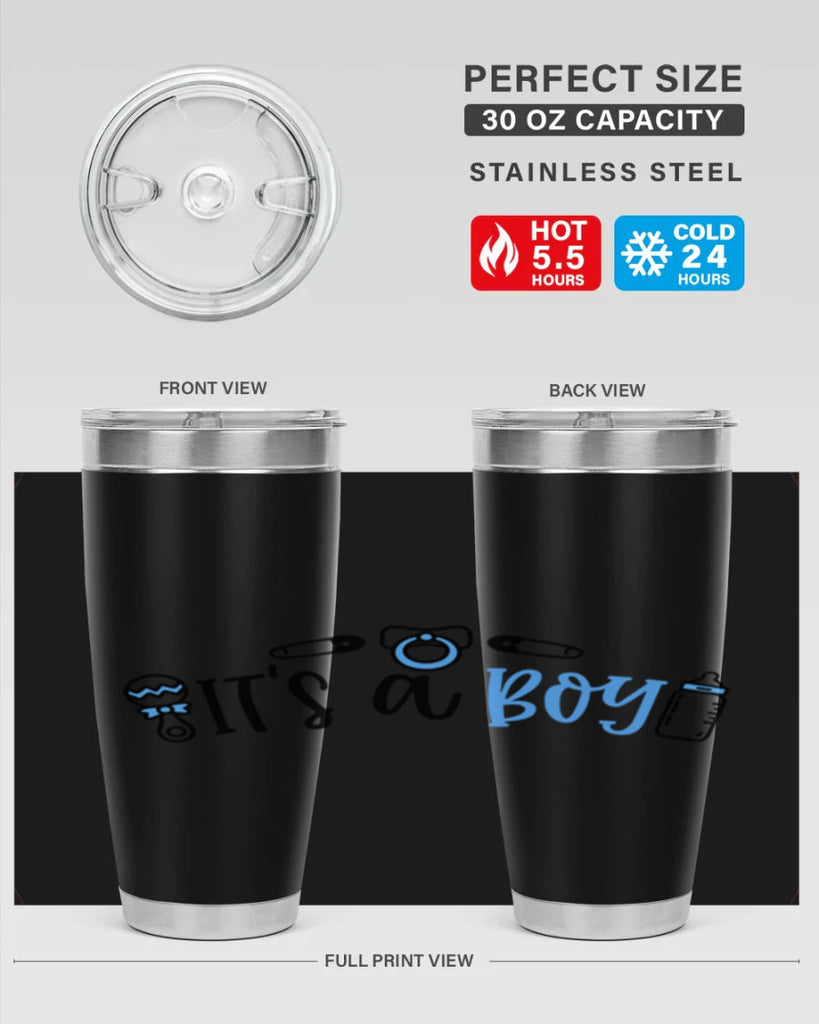 Its A Boy Style 80#- baby- tumbler