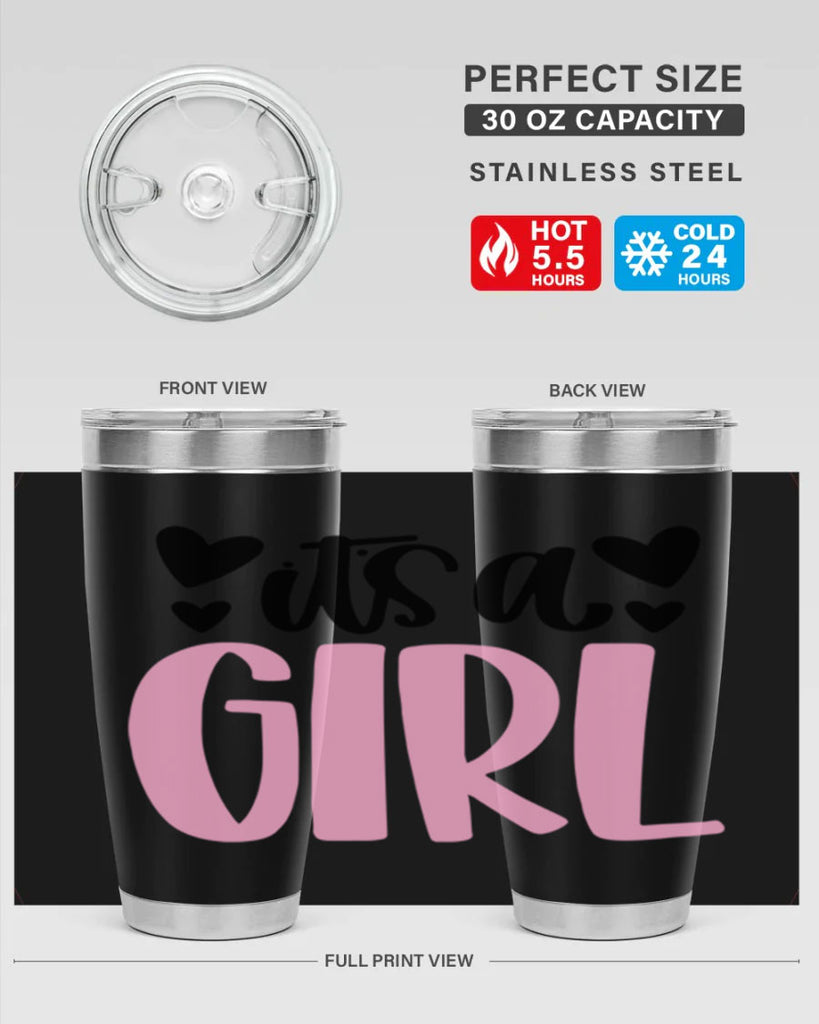 Its A Girl Style 79#- baby- tumbler