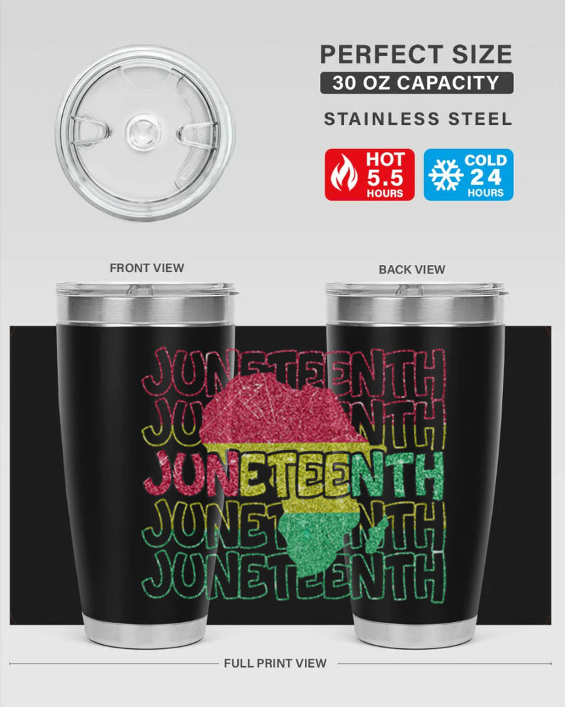 Juneteenth Fist Black History 1865 Png 13#- Juneteenth- tumbler