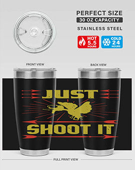 Just shoot it Style 32#- duck- Tumbler