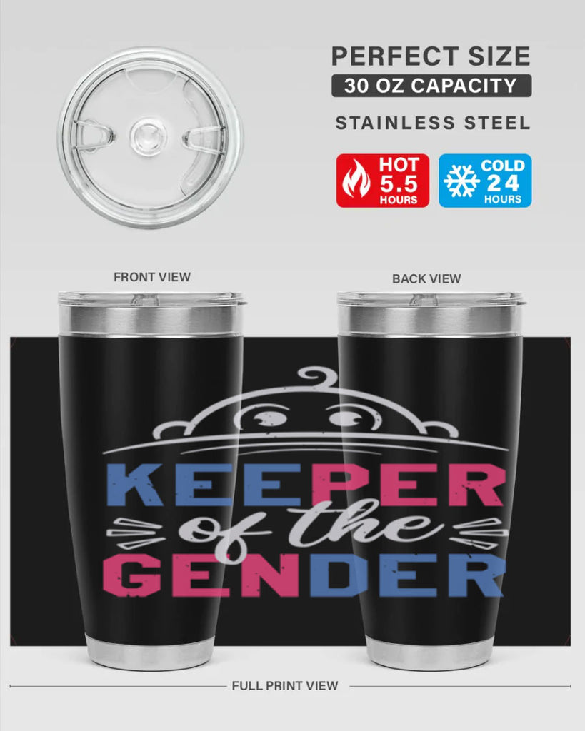 Keeper of the gender Style 31#- baby shower- tumbler