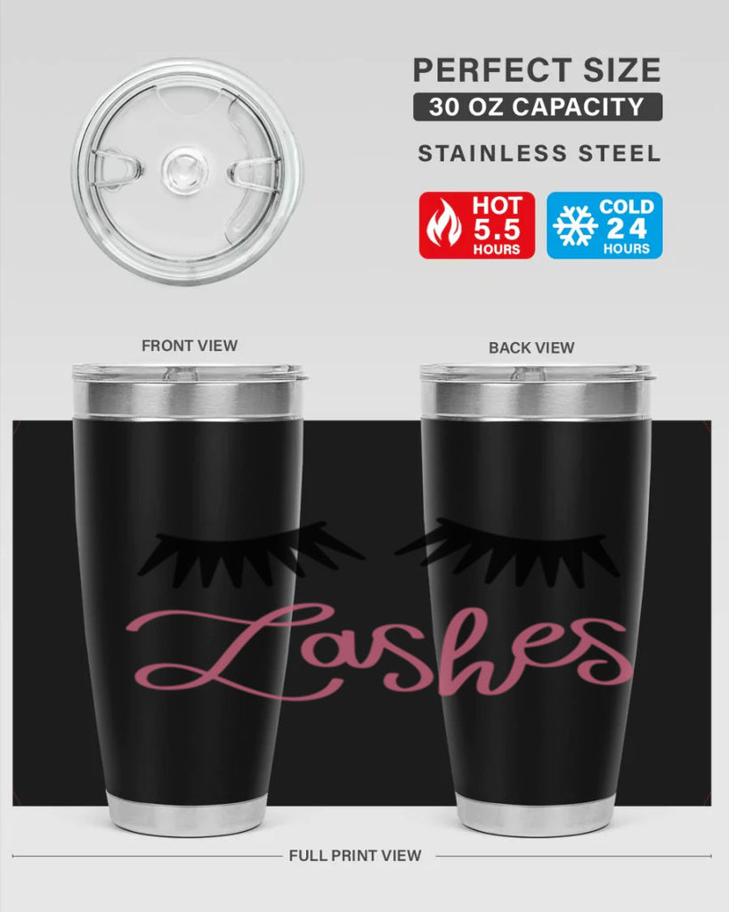 Lashes Style 69#- make up- Tumbler