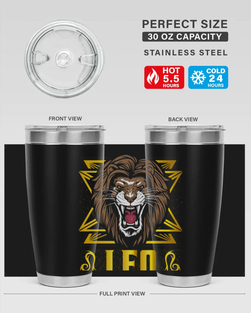 LeoSign 295#- zodiac- Tumbler