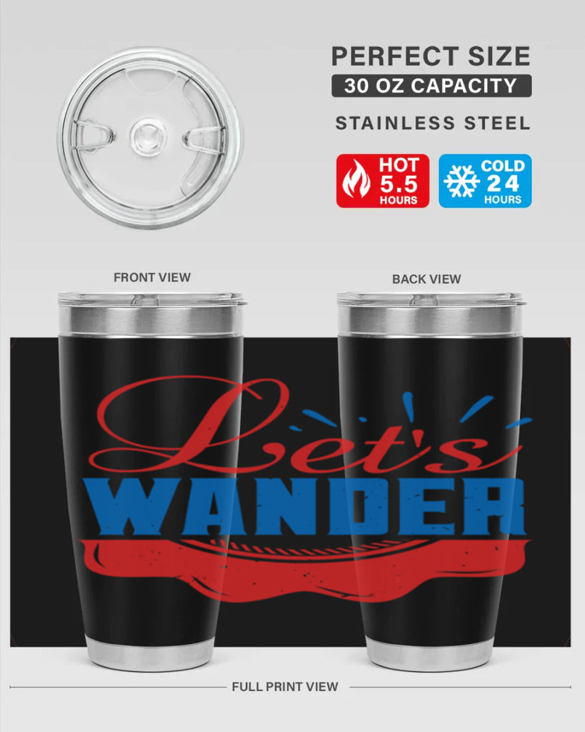Let’s wander Style 94#- Best Friend- Tumbler