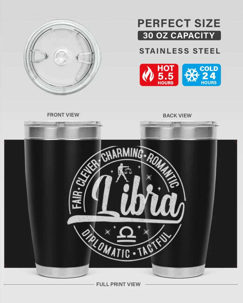 Libra 324#- zodiac- Tumbler