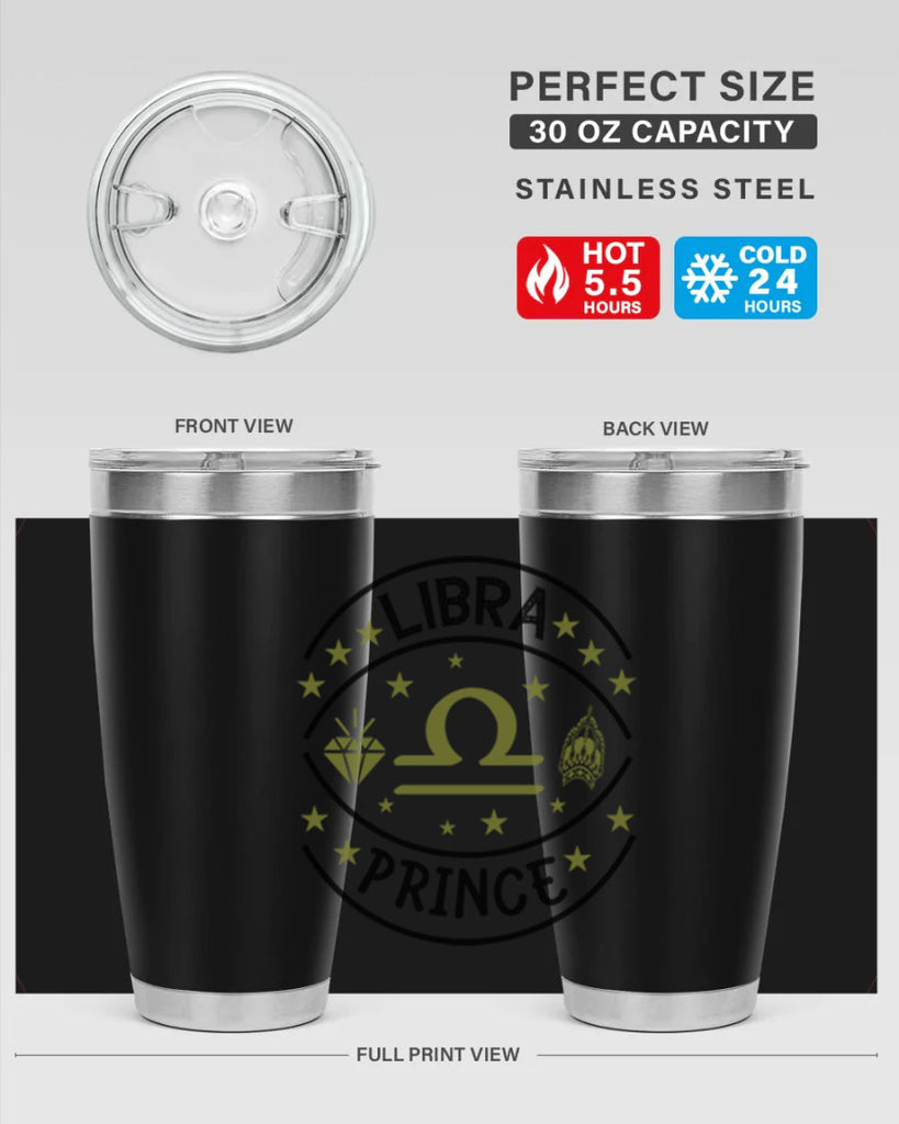 Libra prince 325#- zodiac- Tumbler