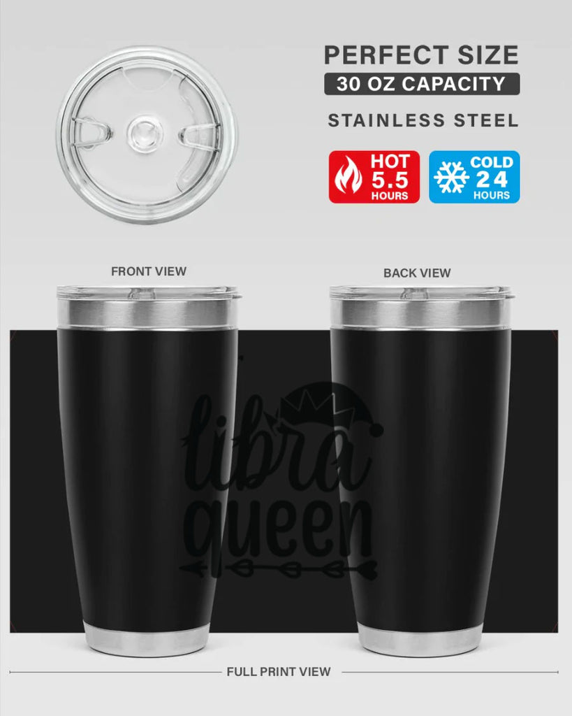 Libra queen 326#- zodiac- Tumbler