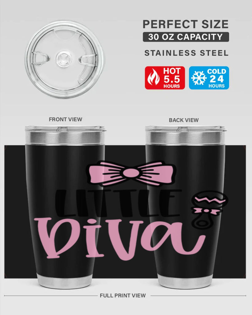 Little Diva Style 63#- baby- tumbler