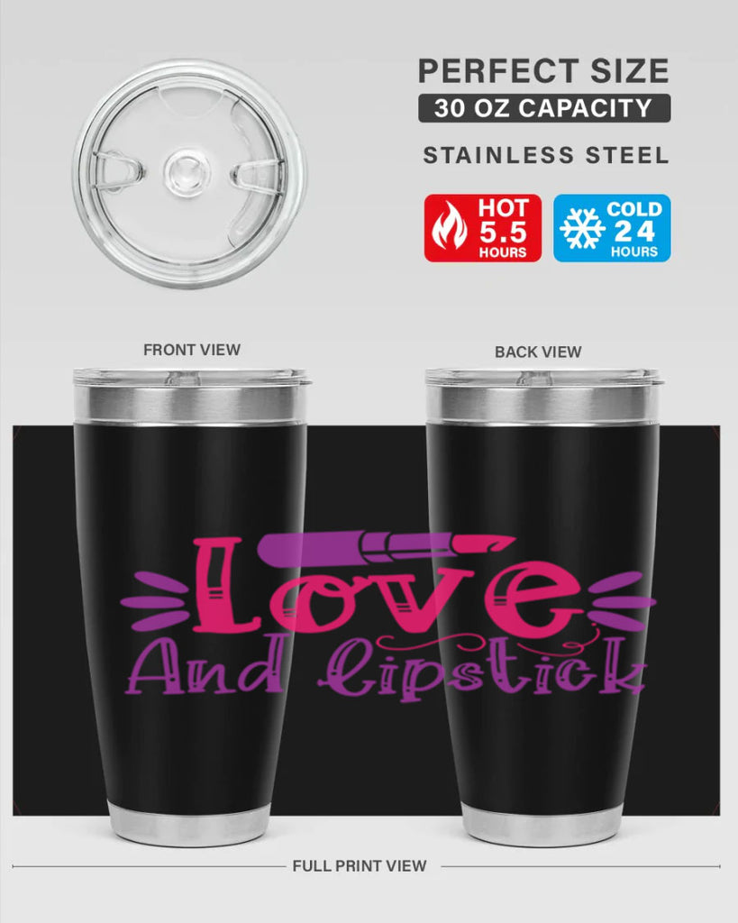 Love And Lipstick Style 225#- make up- Tumbler