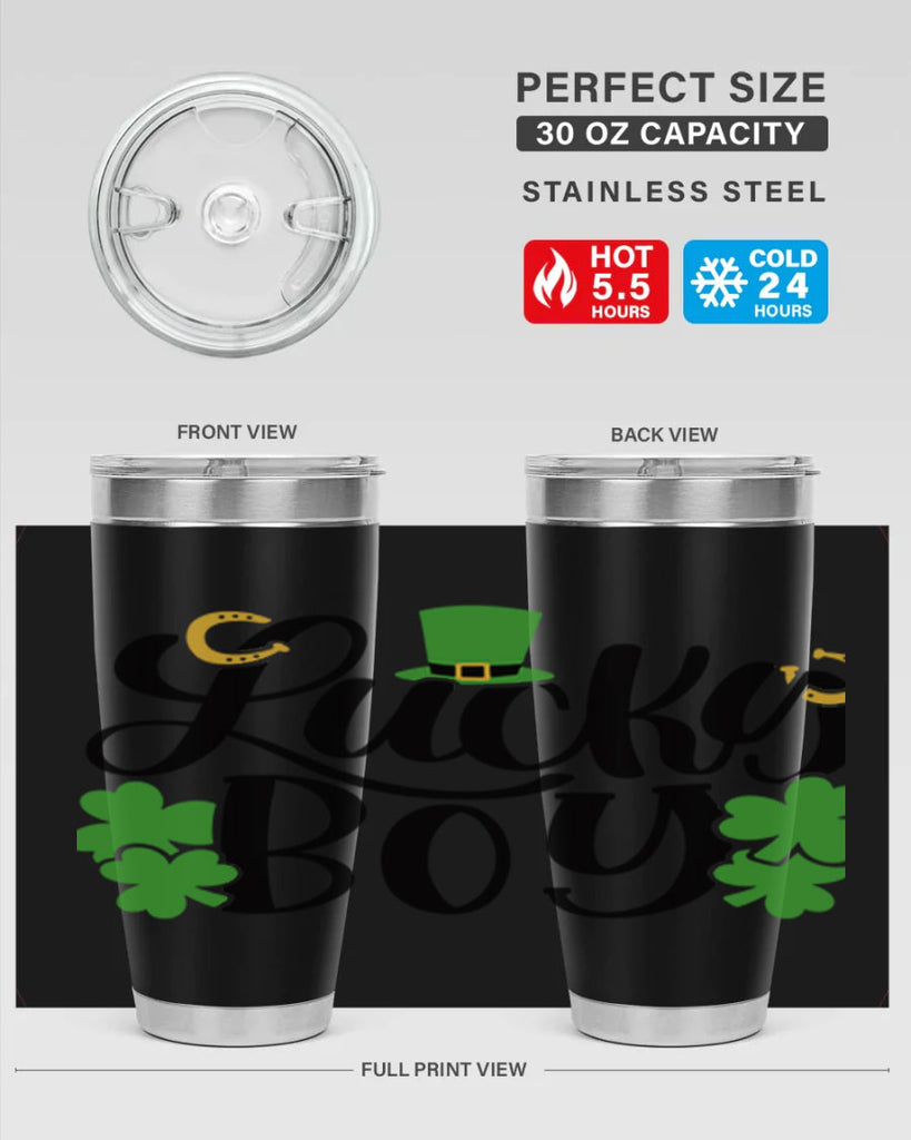 Lucky Boy Style 59#- St Patricks Day- Tumbler
