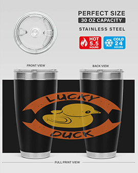 Lucky Duck Style 27#- duck- Tumbler
