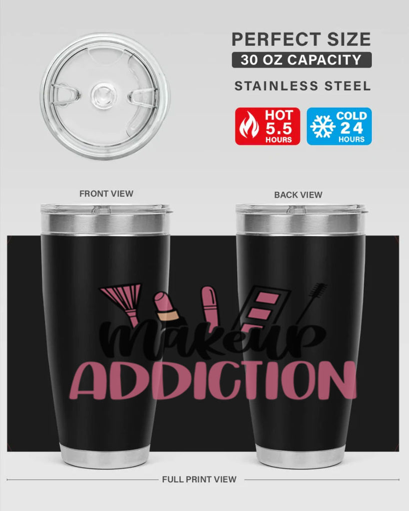 Makeup Addiction Style 54#- make up- Tumbler