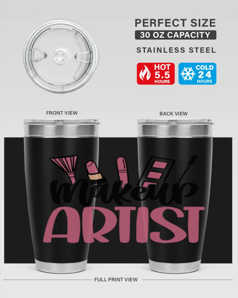 Makeup Artist Style 52#- make up- Tumbler