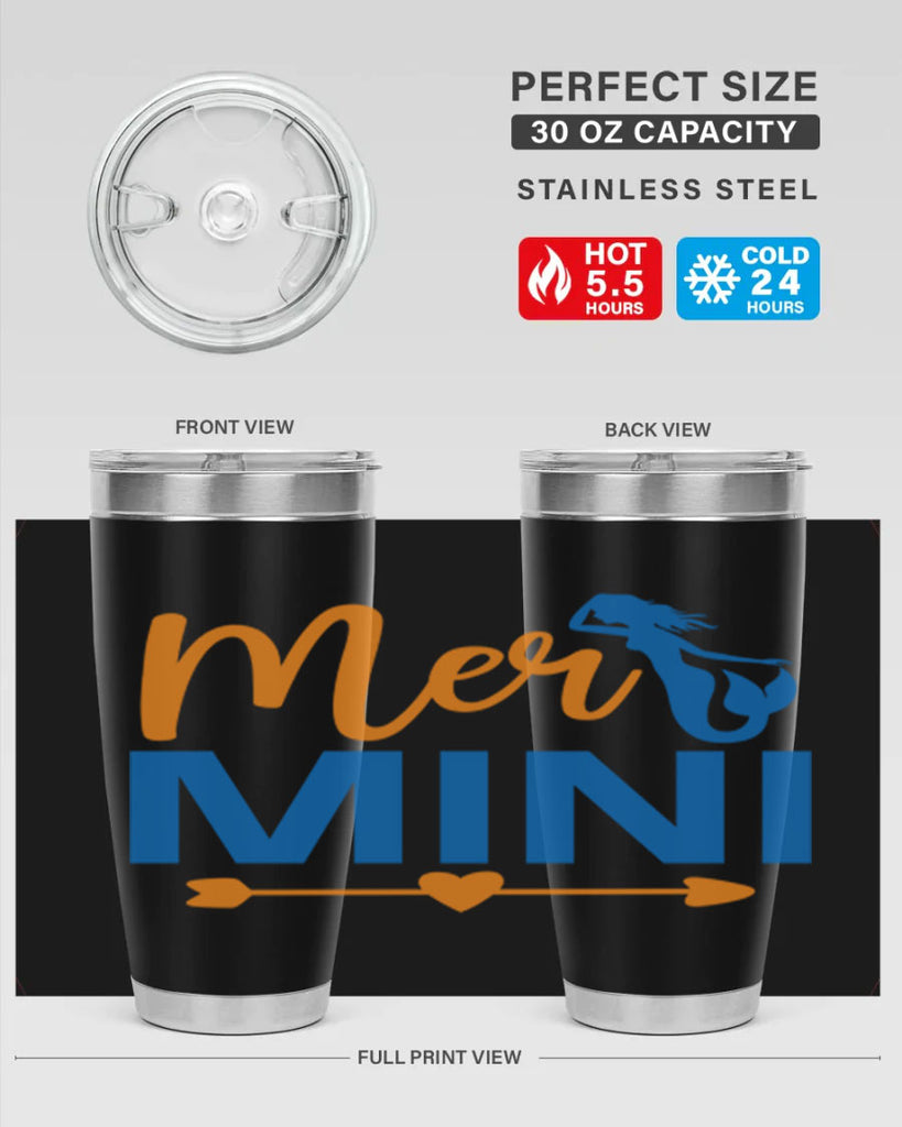 Mer Mini 336#- mermaid- Tumbler