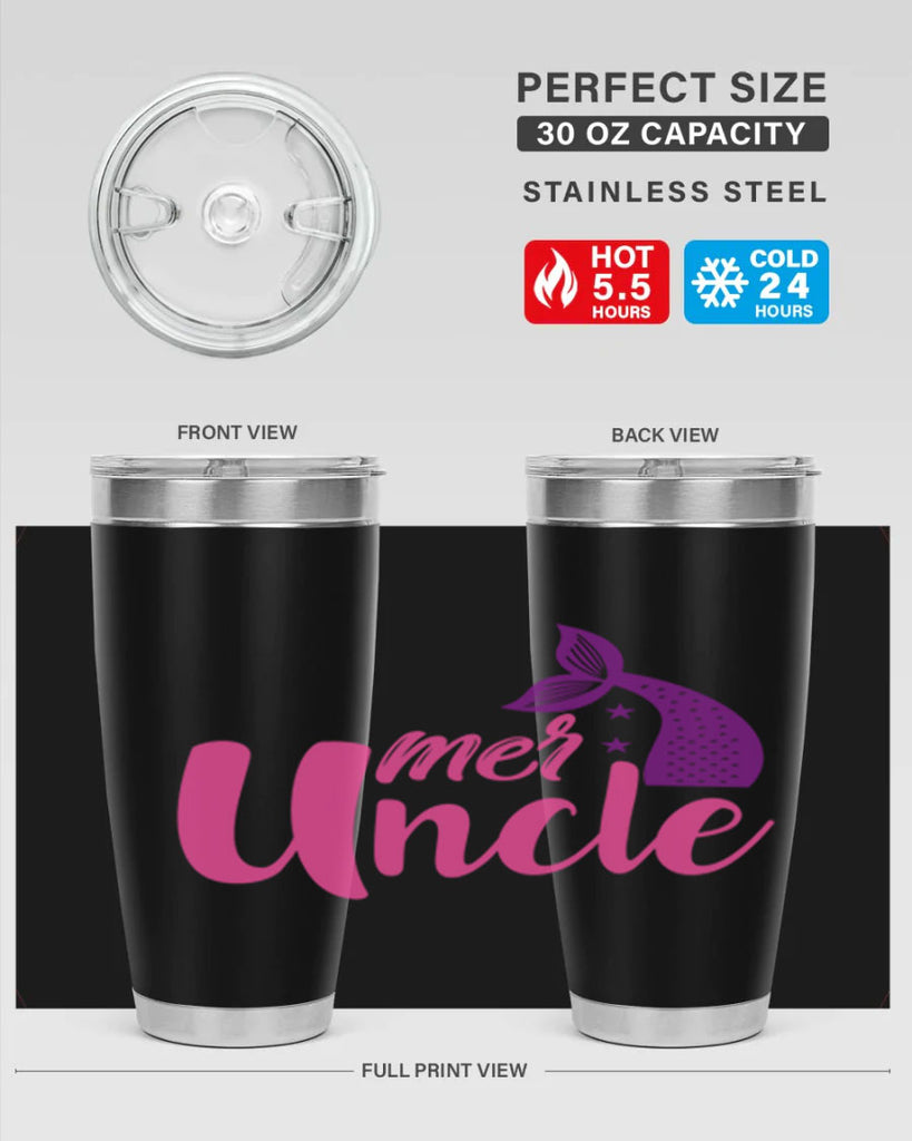 Mer Uncle 347#- mermaid- Tumbler