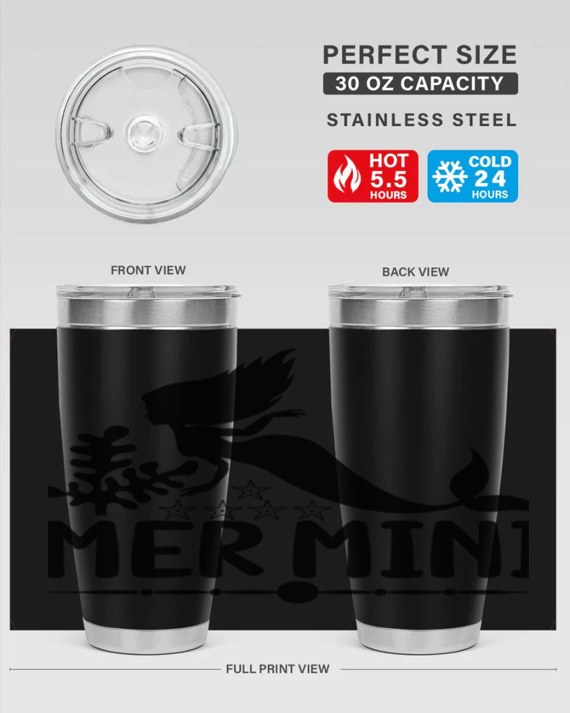 Mer mini 353#- mermaid- Tumbler