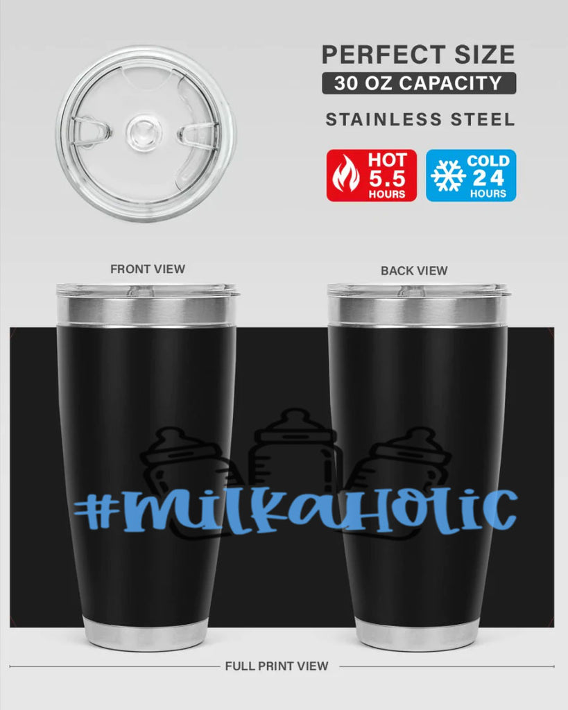 Milkaholic Style 46#- baby- tumbler