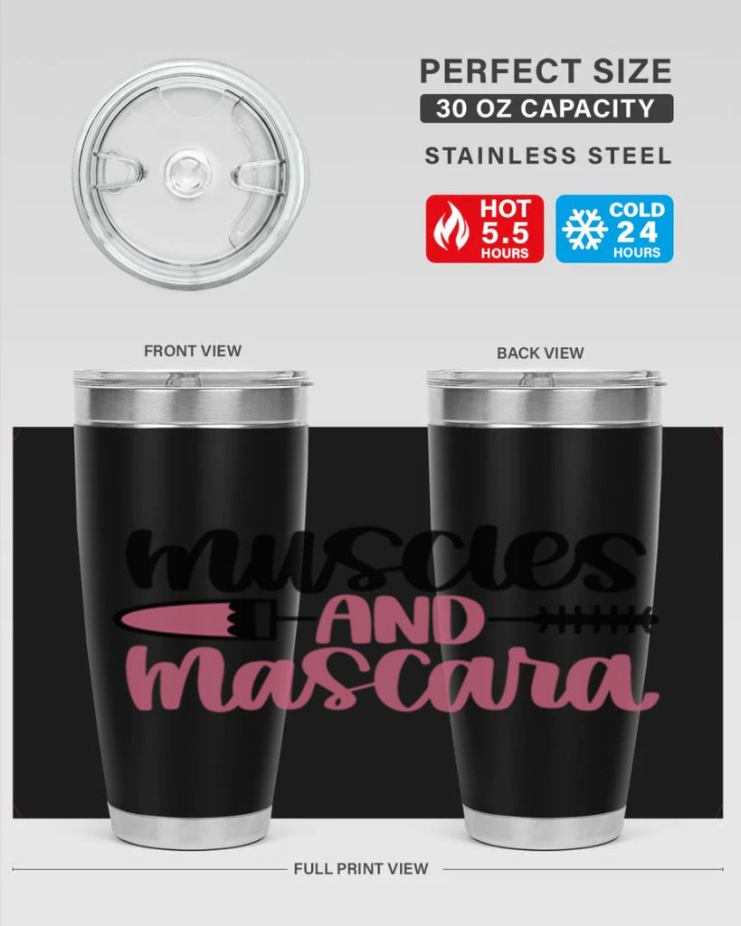 Muscles And Mascara Style 35#- make up- Tumbler