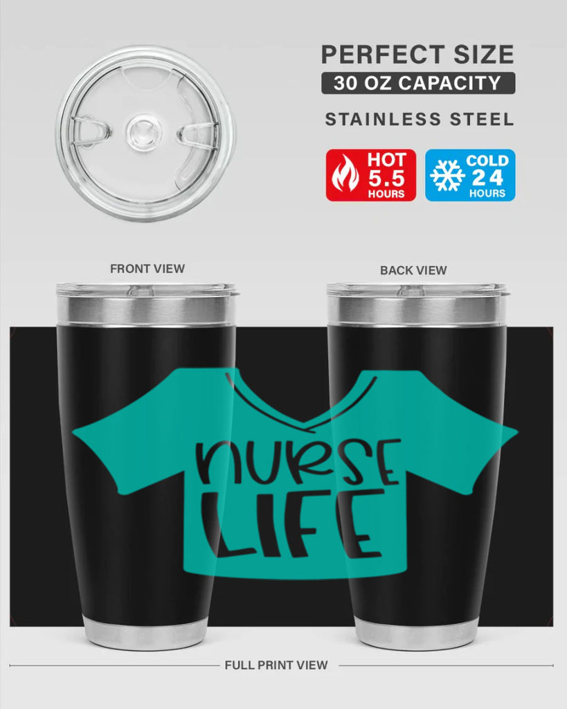Nurse Life Style Style 105#- nurse- tumbler