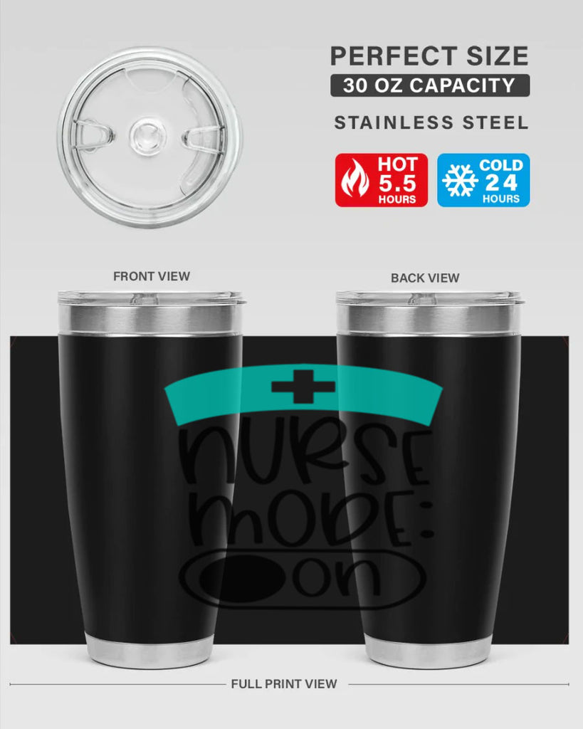 Nurse Mode On Style Style 103#- nurse- tumbler