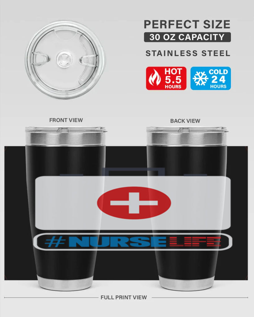 Nurse lifeTransperment png Style 405#- nurse- tumbler