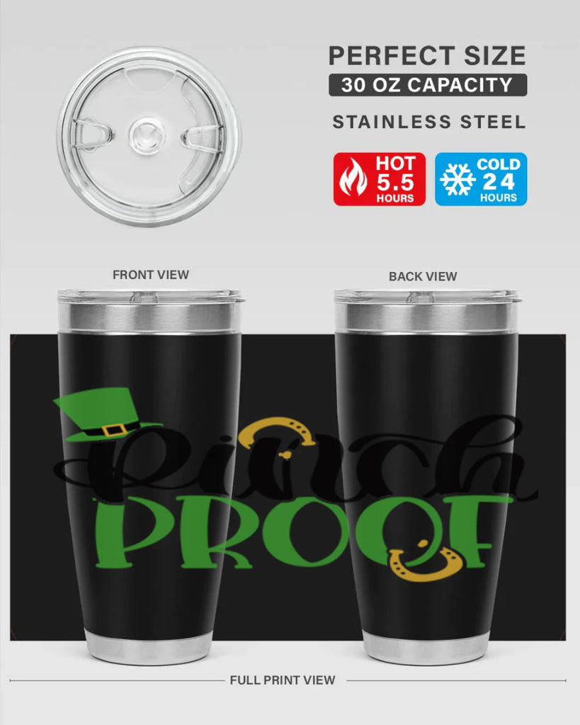 Pinch Proof Style 37#- St Patricks Day- Tumbler