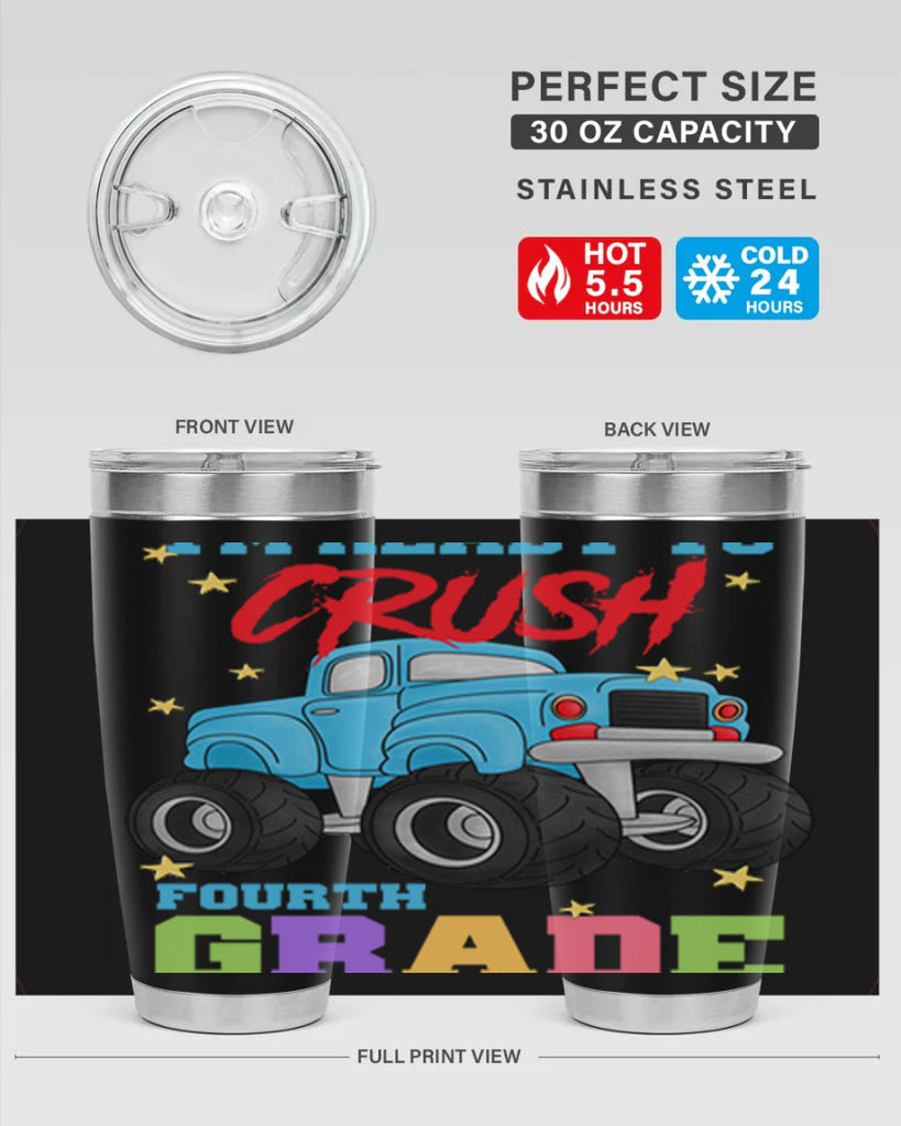 Ready to Crush 4th Grade 21#- 4th  grade- Tumbler
