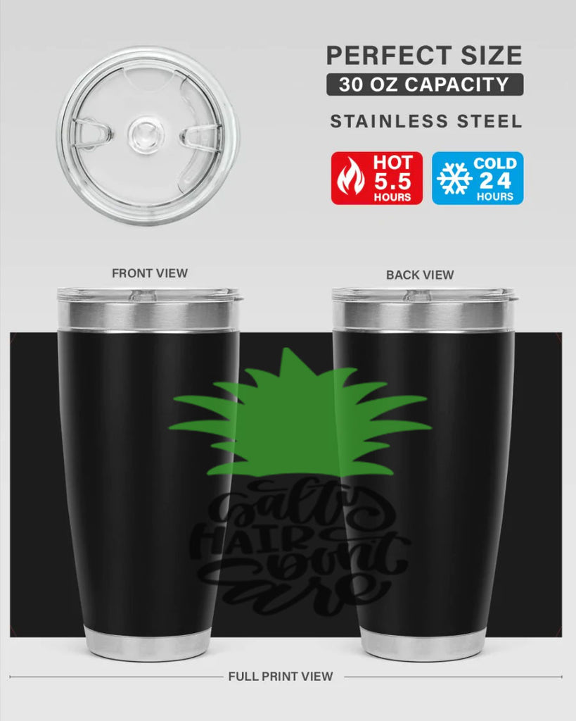 Salty Hair Dont Care Style 28#- summer- Tumbler