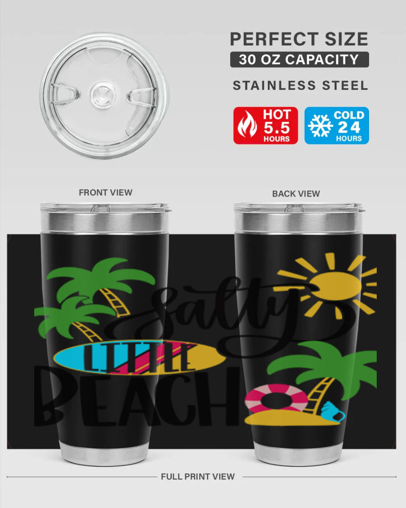 Satly Little Beach Style 26#- summer- Tumbler
