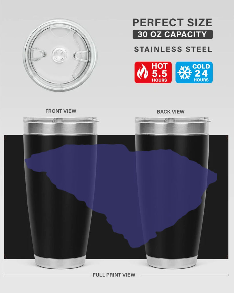 South Carolina 11#- stateflags- Tumbler