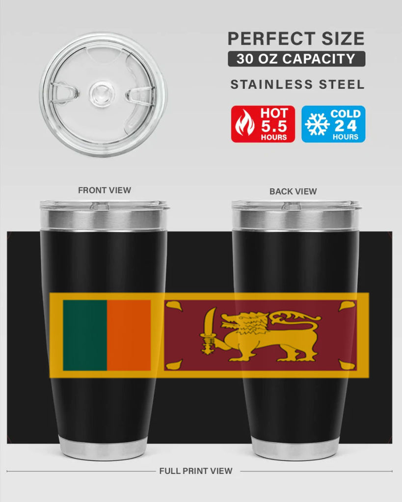 Sri Lanka 32#- world flags- Tumbler