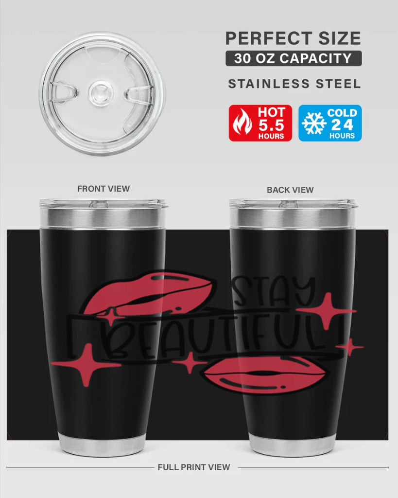 Stay Beautiful Style 19#- make up- Tumbler