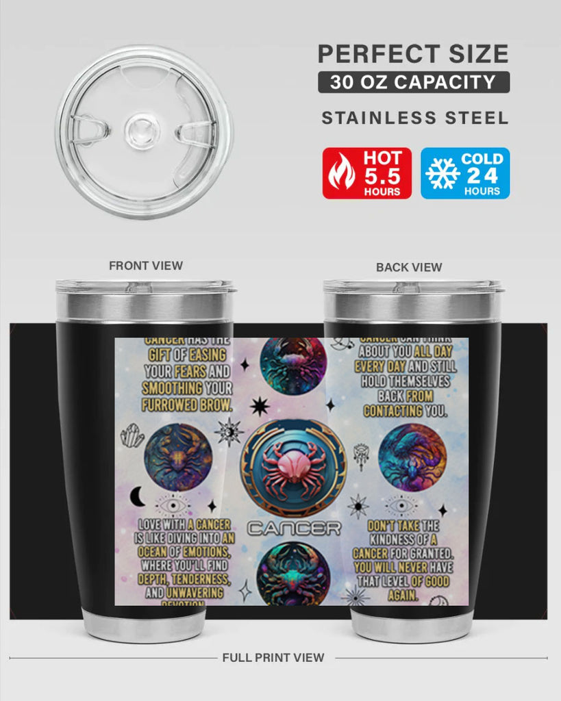 StraightCancer 470#- zodiac- Tumbler