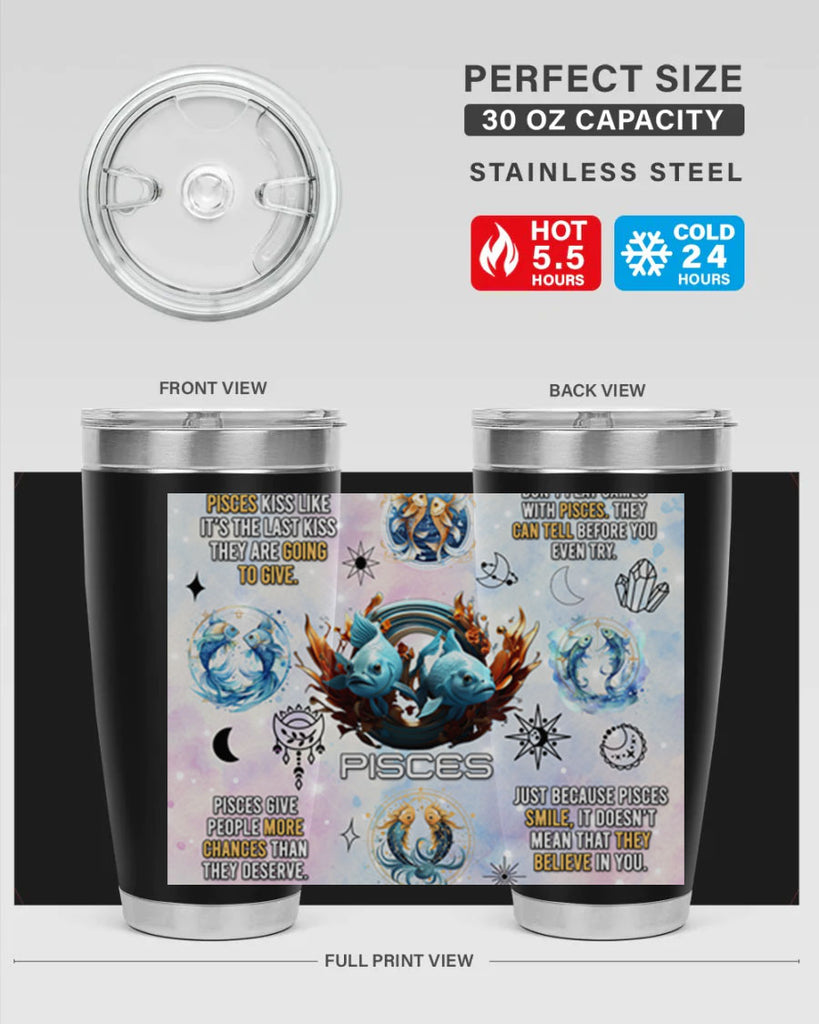 Straightpisces 475#- zodiac- Tumbler