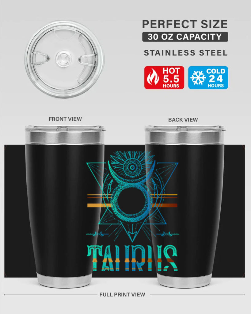 Taurus 506#- zodiac- Tumbler