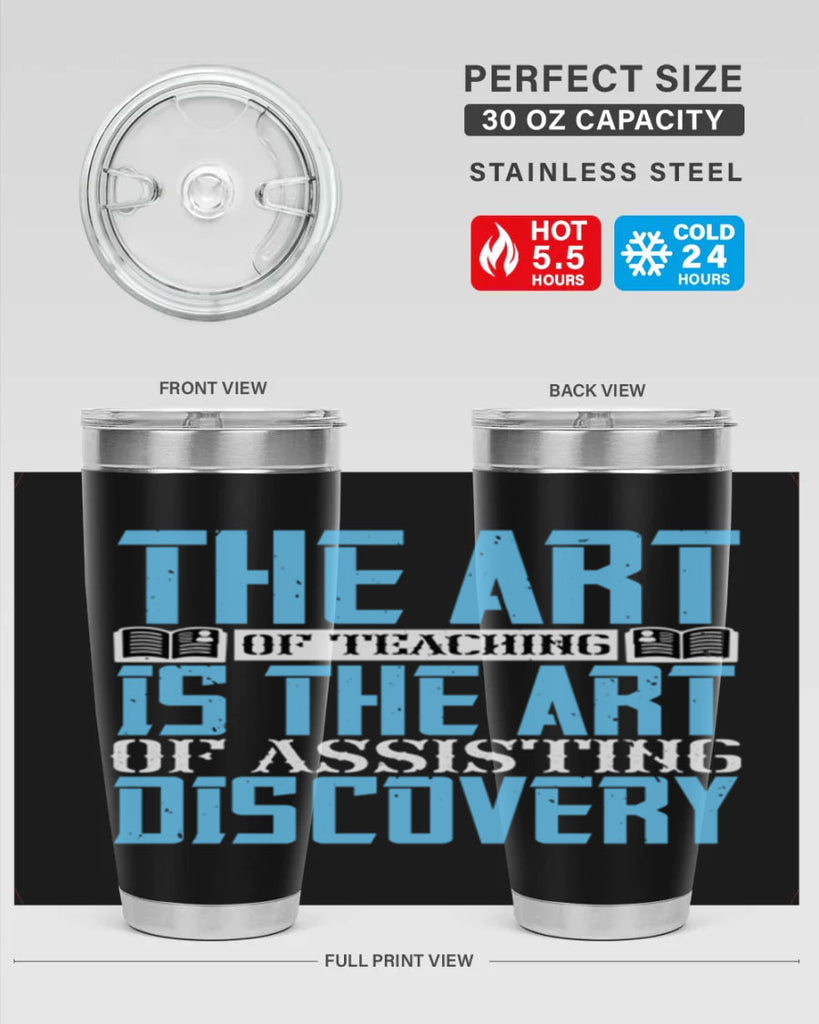 The art of teaching is the art of assisting discovery Style 15#- coaching- tumbler