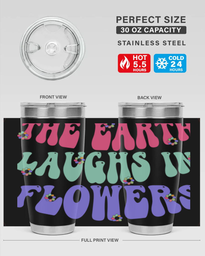 The earth laughs in flowers 532#- spring- Tumbler