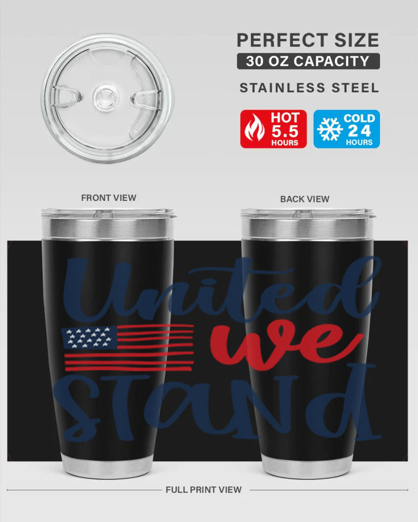 United we stand Style 9#- Fourt Of July- Tumbler