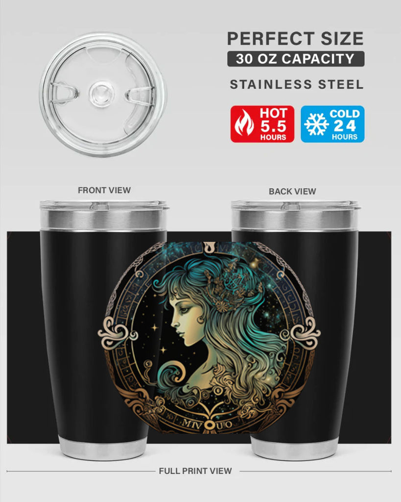 Virgo 526#- zodiac- Tumbler