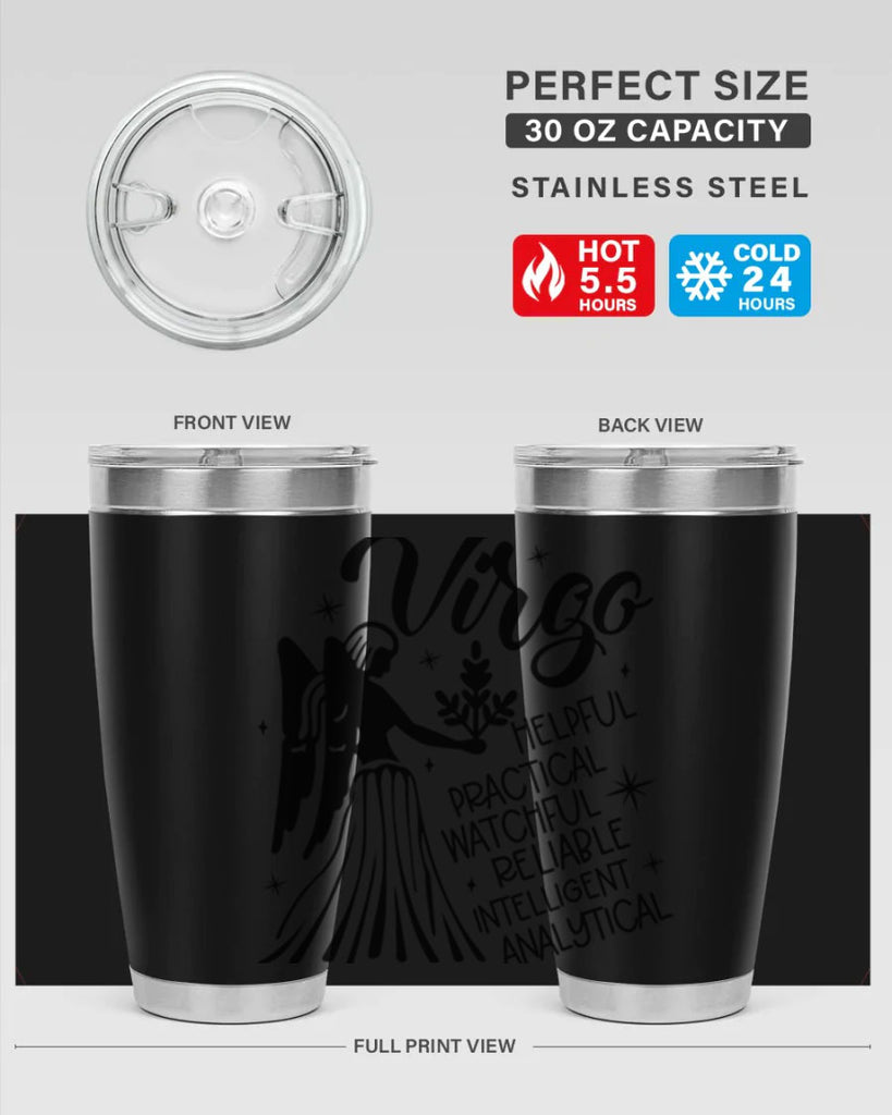 Virgo 533#- zodiac- Tumbler