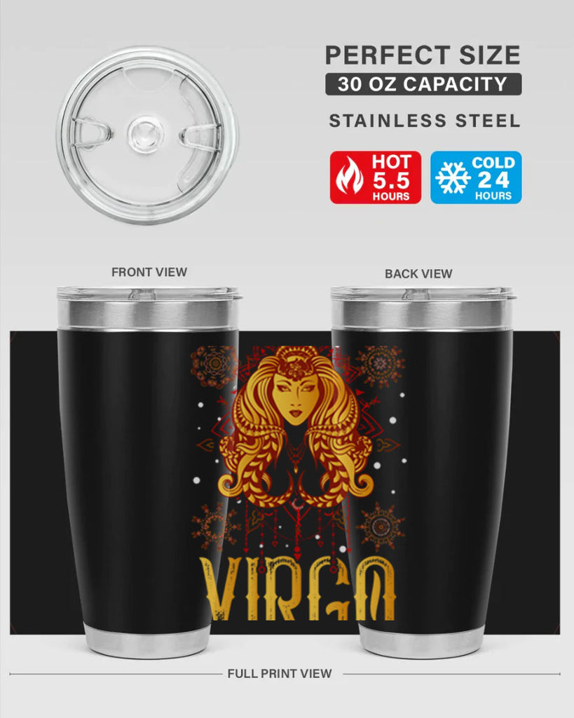 Virgo 542#- zodiac- Tumbler