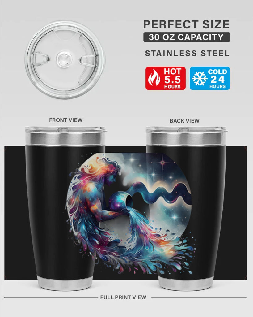 aquarius 88#- zodiac- Tumbler